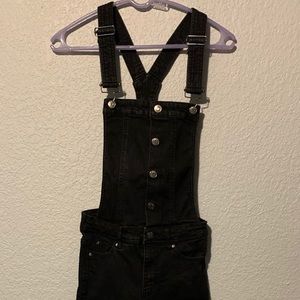 overalls - black pants